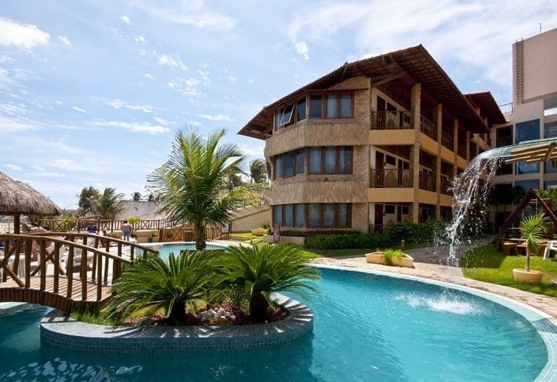 Visual Praia Hotel - fachada e praia de Ponta Negra